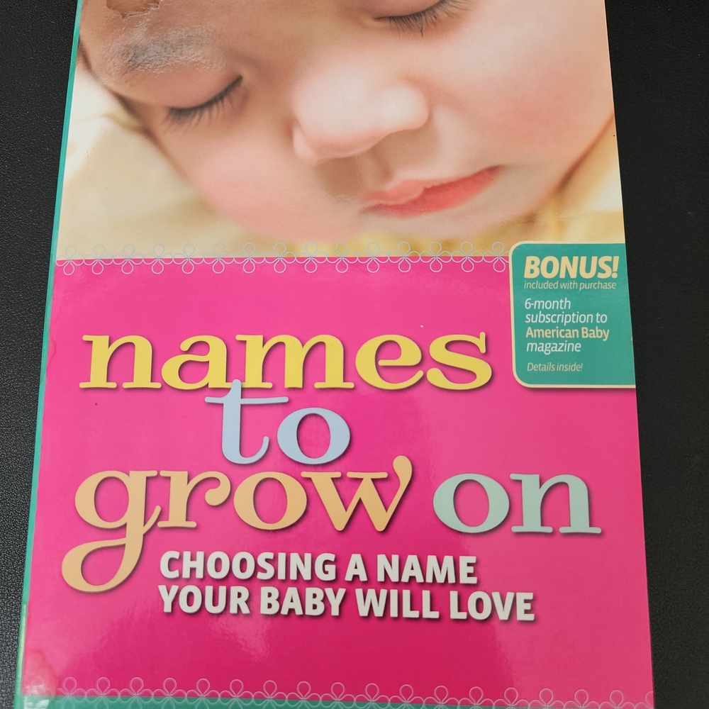 Names to Grow On by Suelain Moy